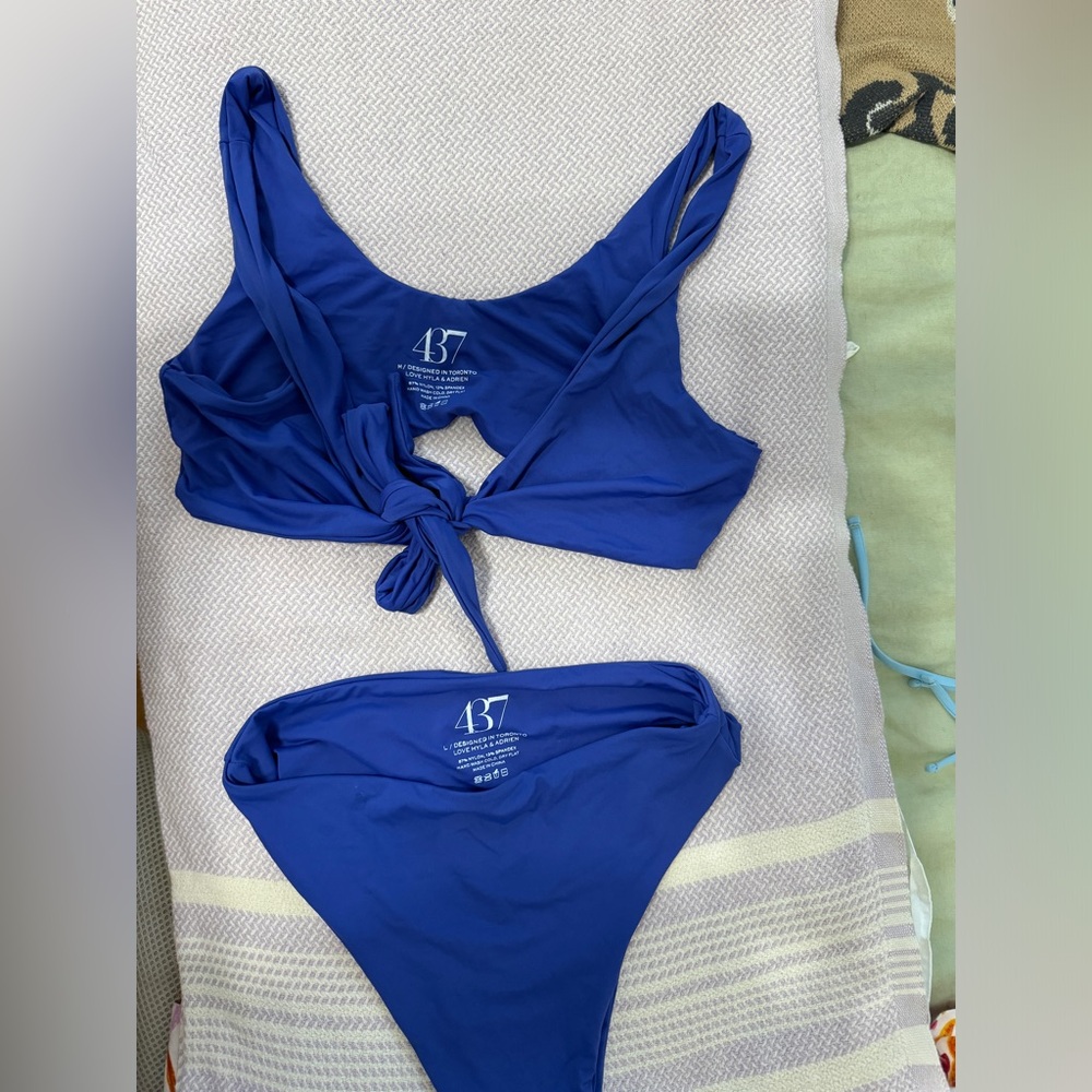 Cobalt blue 437 bikini